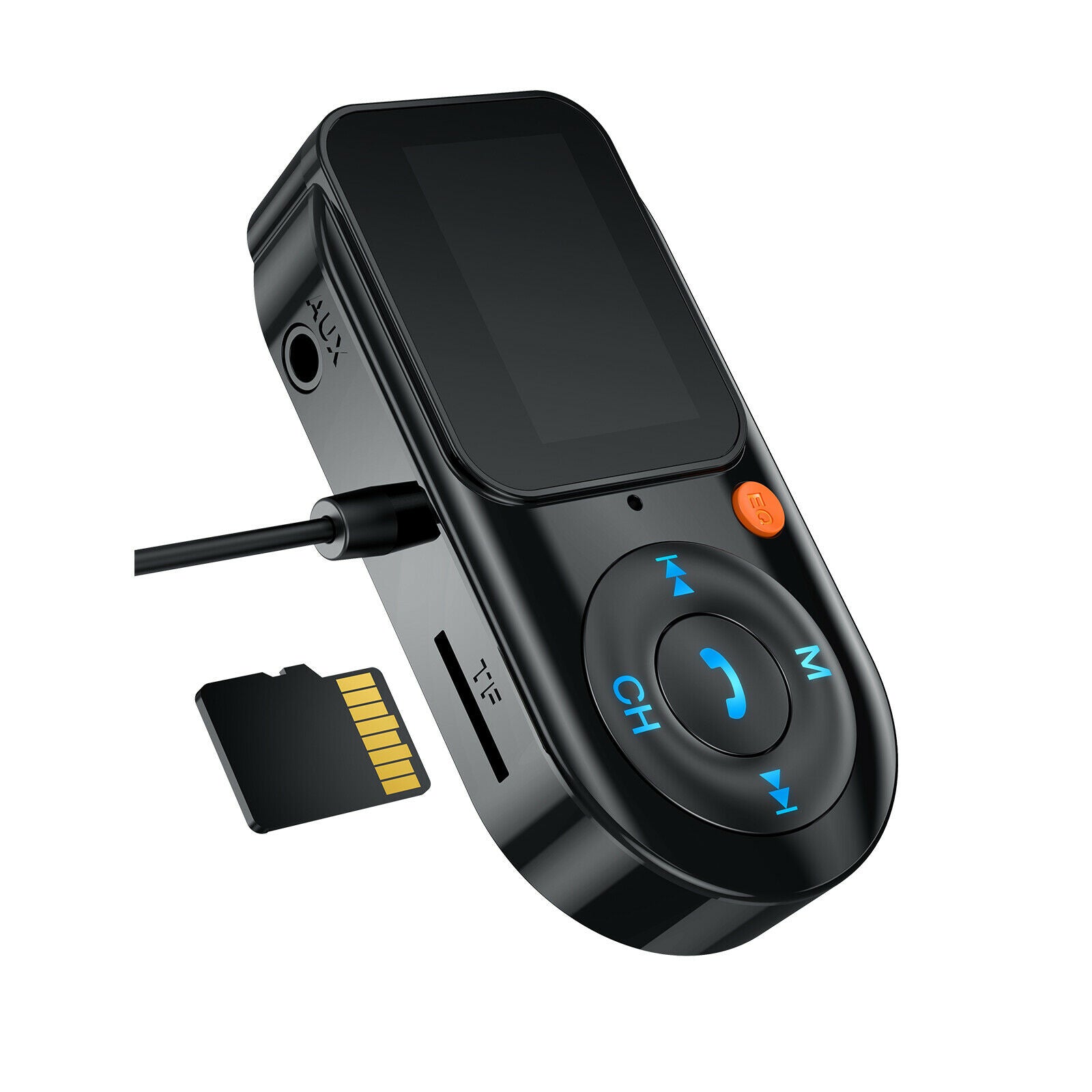 T1 Bluetooth 5.0 Car MP3 Player FM Transmitter Receiver Smart Car Charger Kit
