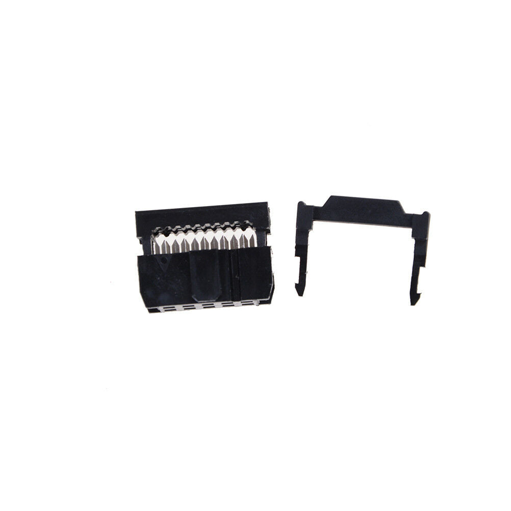 10X FC-10P IDC 2.54mm Connector Female Header 10pin 2x5 JTAG ISP Socket Bl.l8