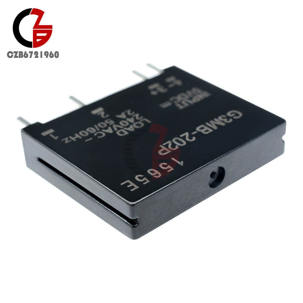 G3MB-202P DC-AC PCB SSR In DC 5V to Out AC 240V 2A Solid State Relay Module