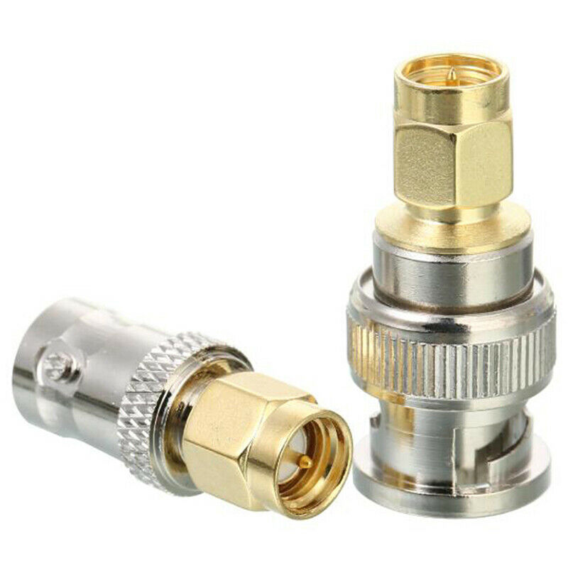 4pcs BNC To SMA Connectors Type Male Female RF Connector Adapter Test Con.l8