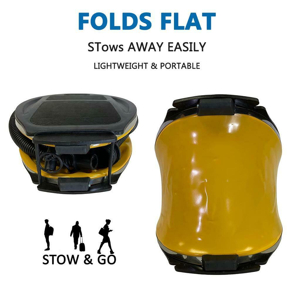 3L Bellows Foot Air Pump for Inflatable Pool Tube Mattress Bed Float Beach Ball