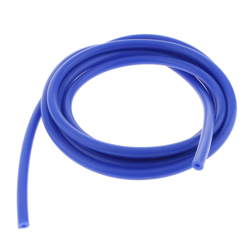 Silicone Vacuum Hose,Air Tubing Pipe Hose Kit for Car  Blue