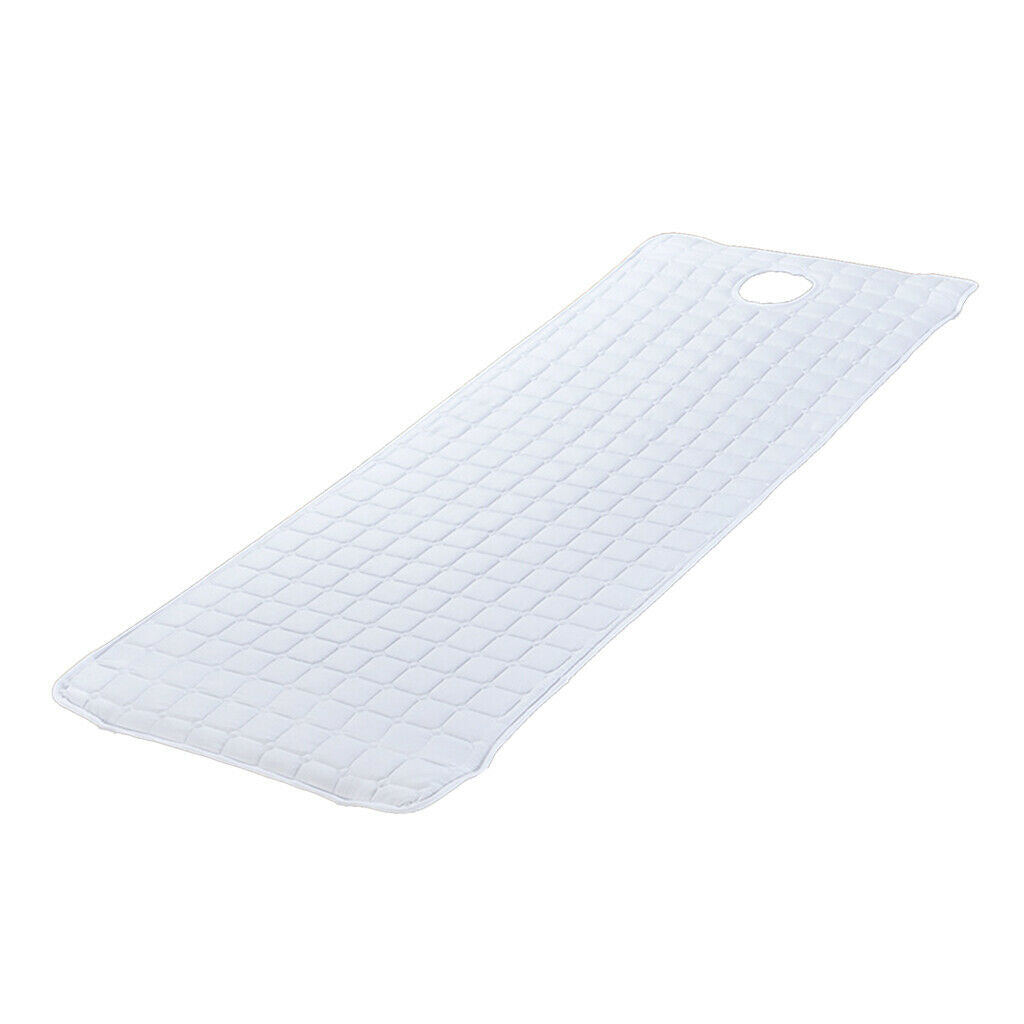 2pcs Cosmetic Massage SPA Treatment Bed Table Mattress 185x70cm Gray/White