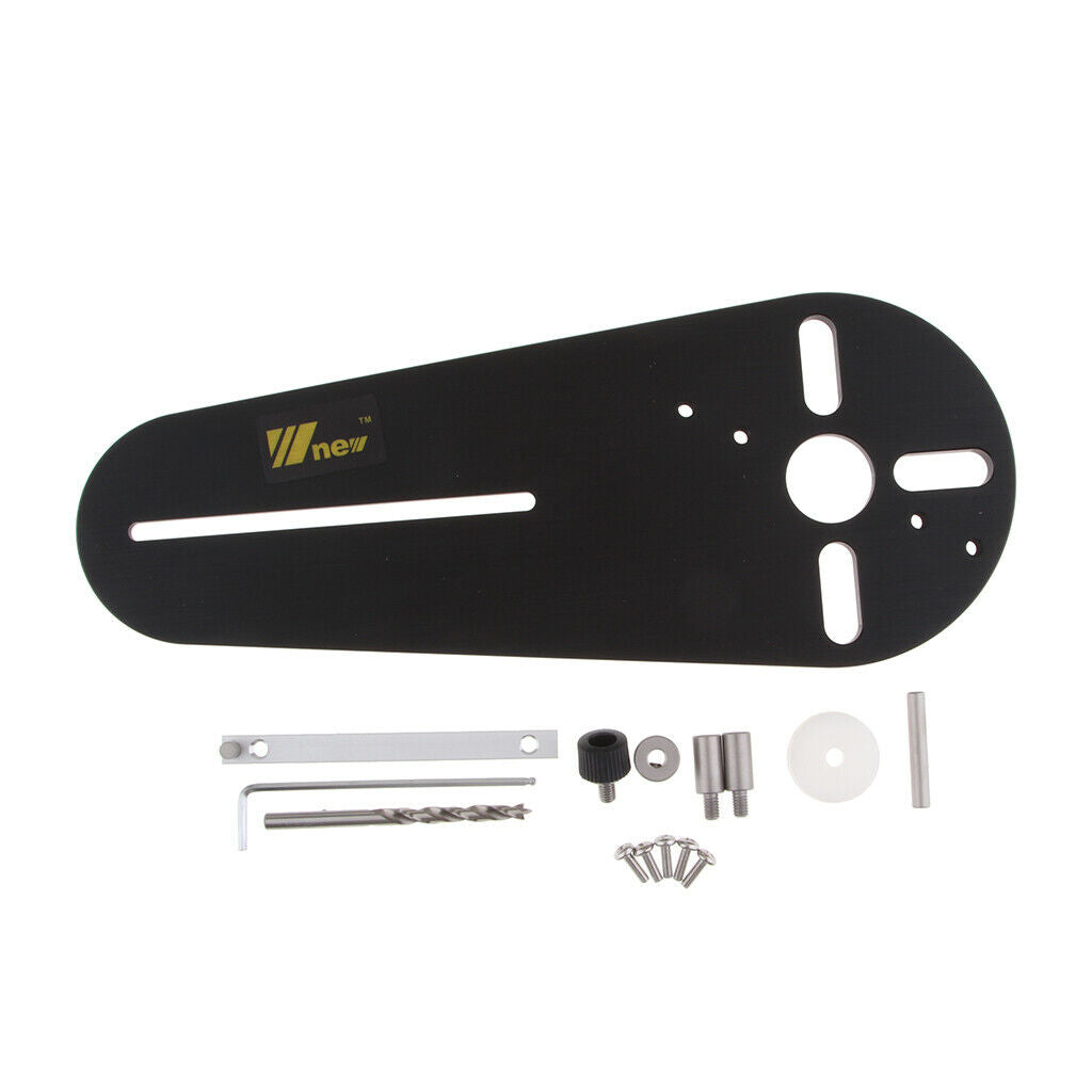 Circle Cutting Jig Electric Hand Trimmer Router Woodwork Power Tools A Set