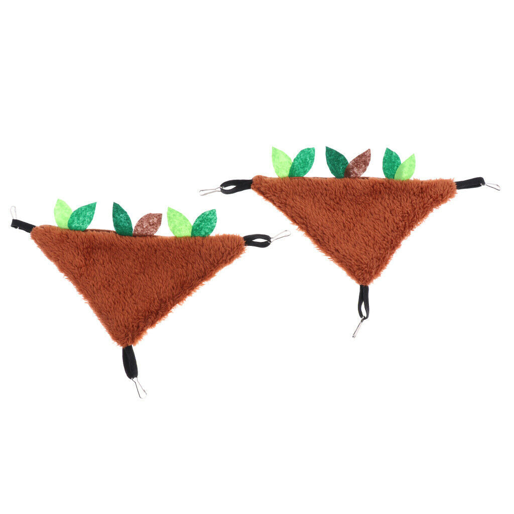 5 pcs Small Animals Hamster Bird Hammock Swing Tunnel Cage Hanging Toys