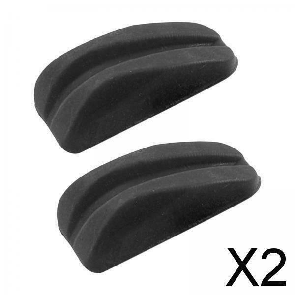 2X Pcs Rubber Archery String Silencer Silencer Bowstring For Compound bow Black
