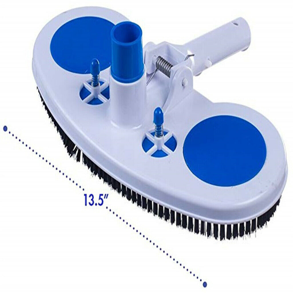 13in Swimming Pool Vacuum Head Brush Cleaner Suction Head Brush Tools Head