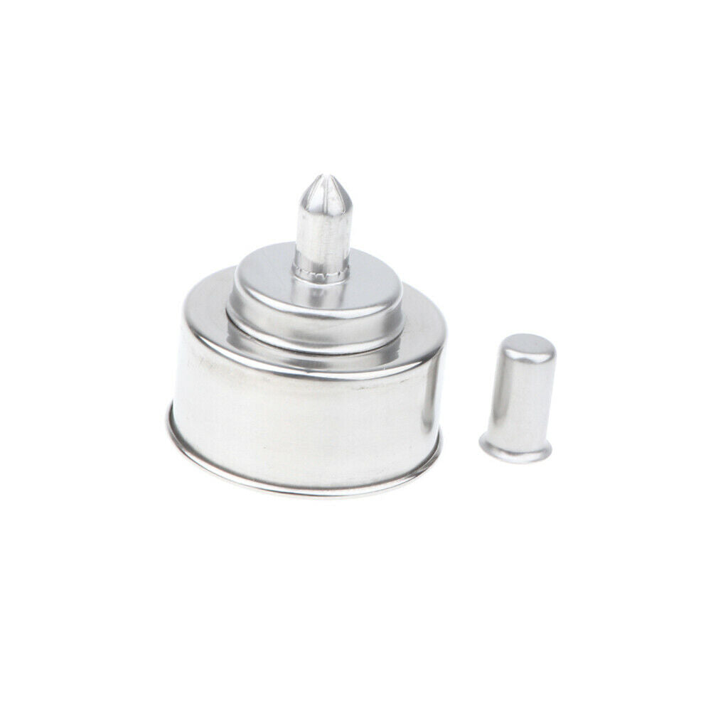 Steel Lamp Alcohol Burner Anti-explosion Lab Chemistry Supplies Heating
