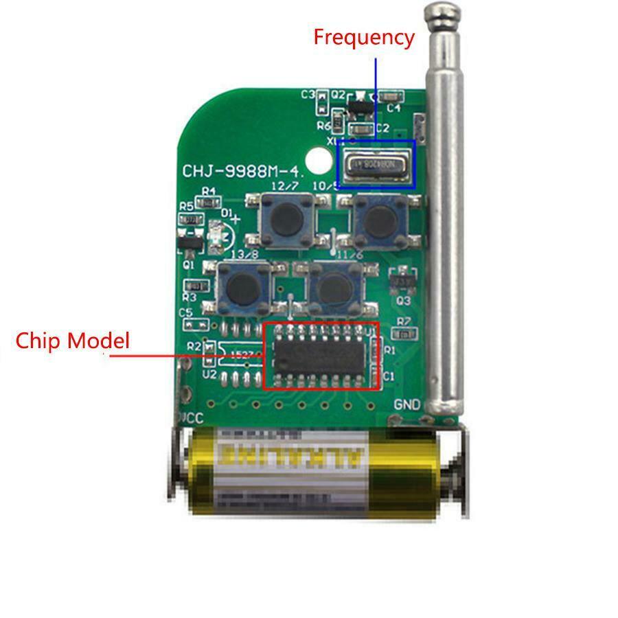 1×Remote Control Transmitter Key Chain For Sliding Gate/Barrier Gate/Garage Door
