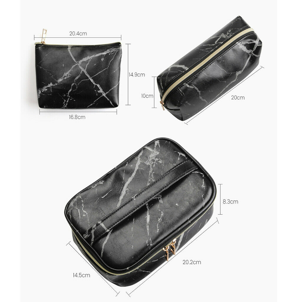 Women Travel Makeup Storage Bag Toiletry Pouch Cosmetics Organizer Case