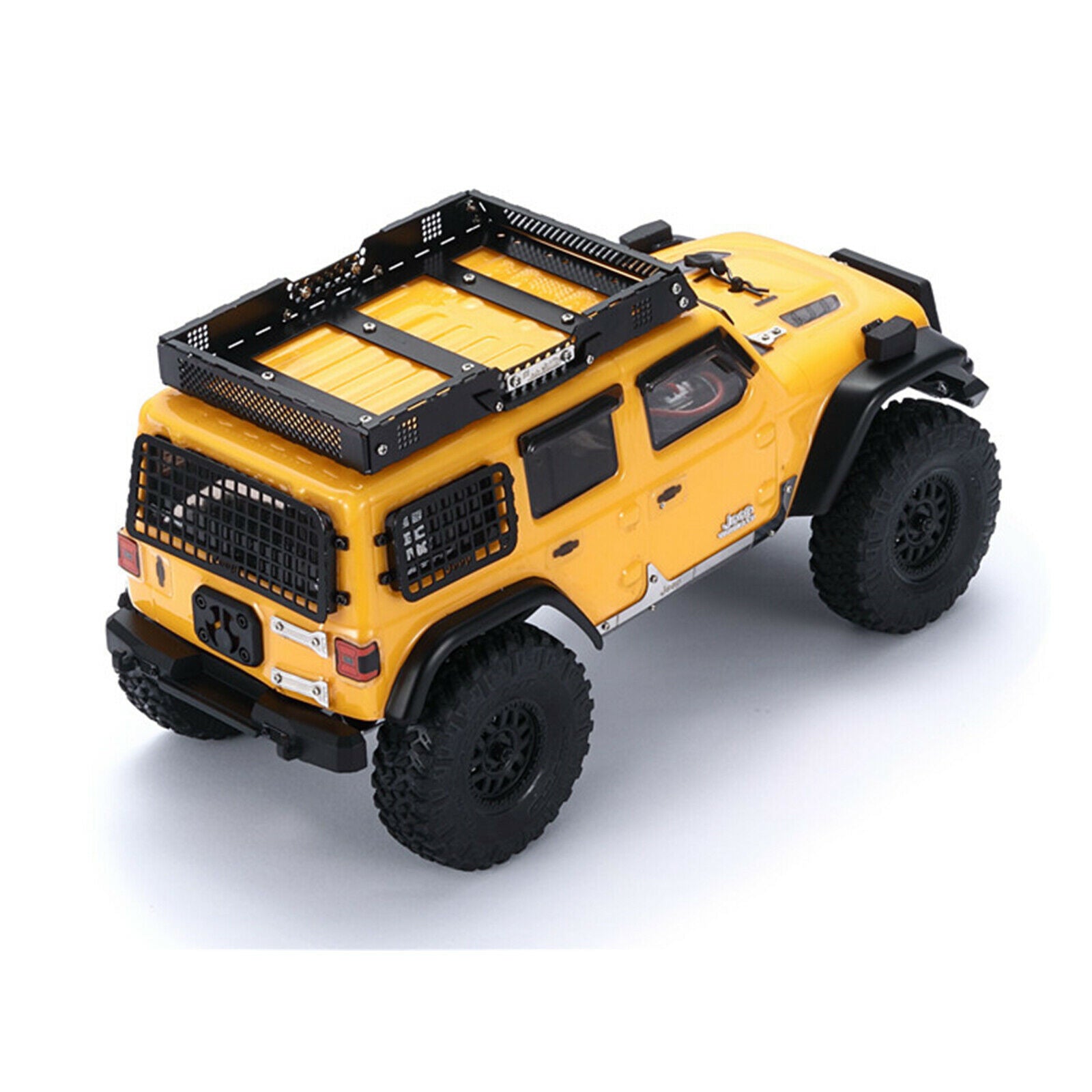 Metal Roof Rack Car Top Luggage Rack Carrier for 1/24 Axial SCX24 RC Crawler Car