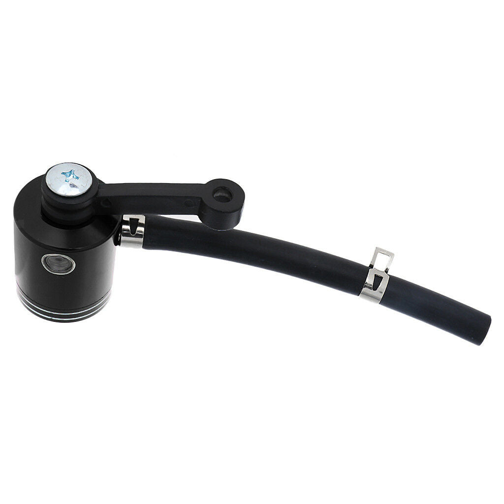 Black Motorbike Brake Oil Cup Reservoir Front Fluid Bottle Master Cylinder