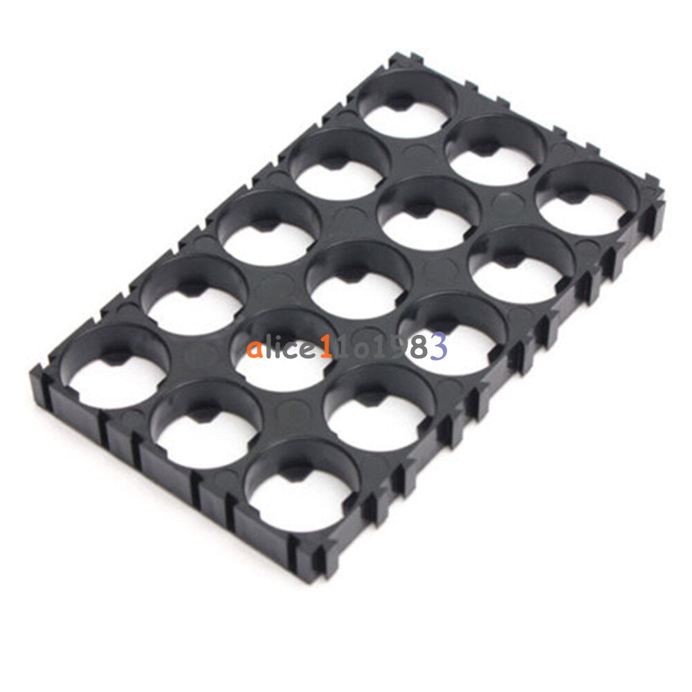 3x5 18650 Cell Batteries Spacer Radiating Shell Plastic Heat Holder Bracket