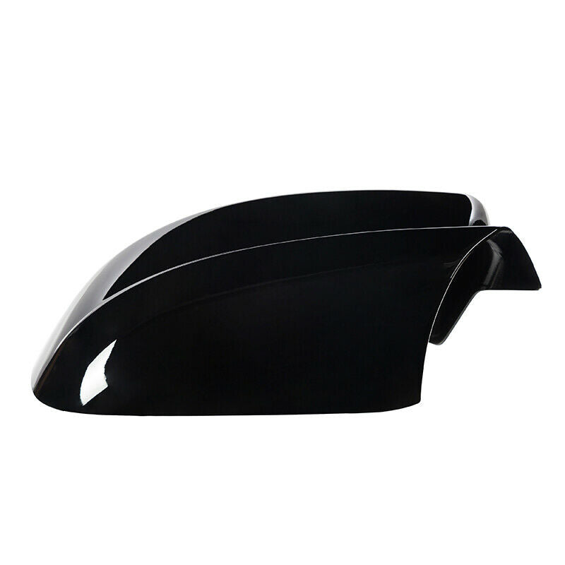 Glossy Black Pair Side Rearview Mirror Cover Cap For Dodge Charger 2011-2020