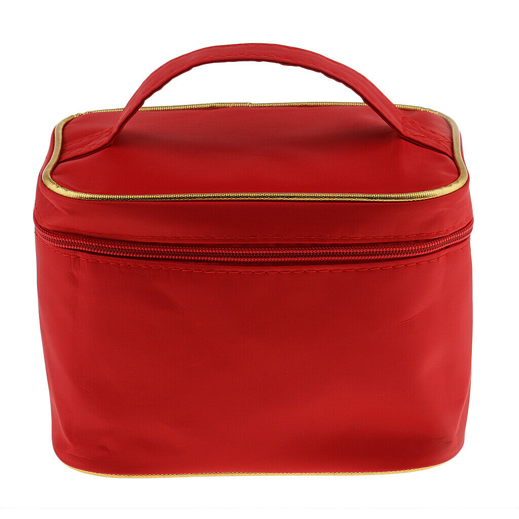 Waterproof Makeup Bag Cosmetic Storage Organizer Box Holder Travel Red