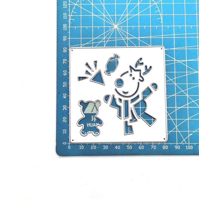 Cute Metal Cutting Dies Handmade Creative Christmas Party Favor Ornaments DIY