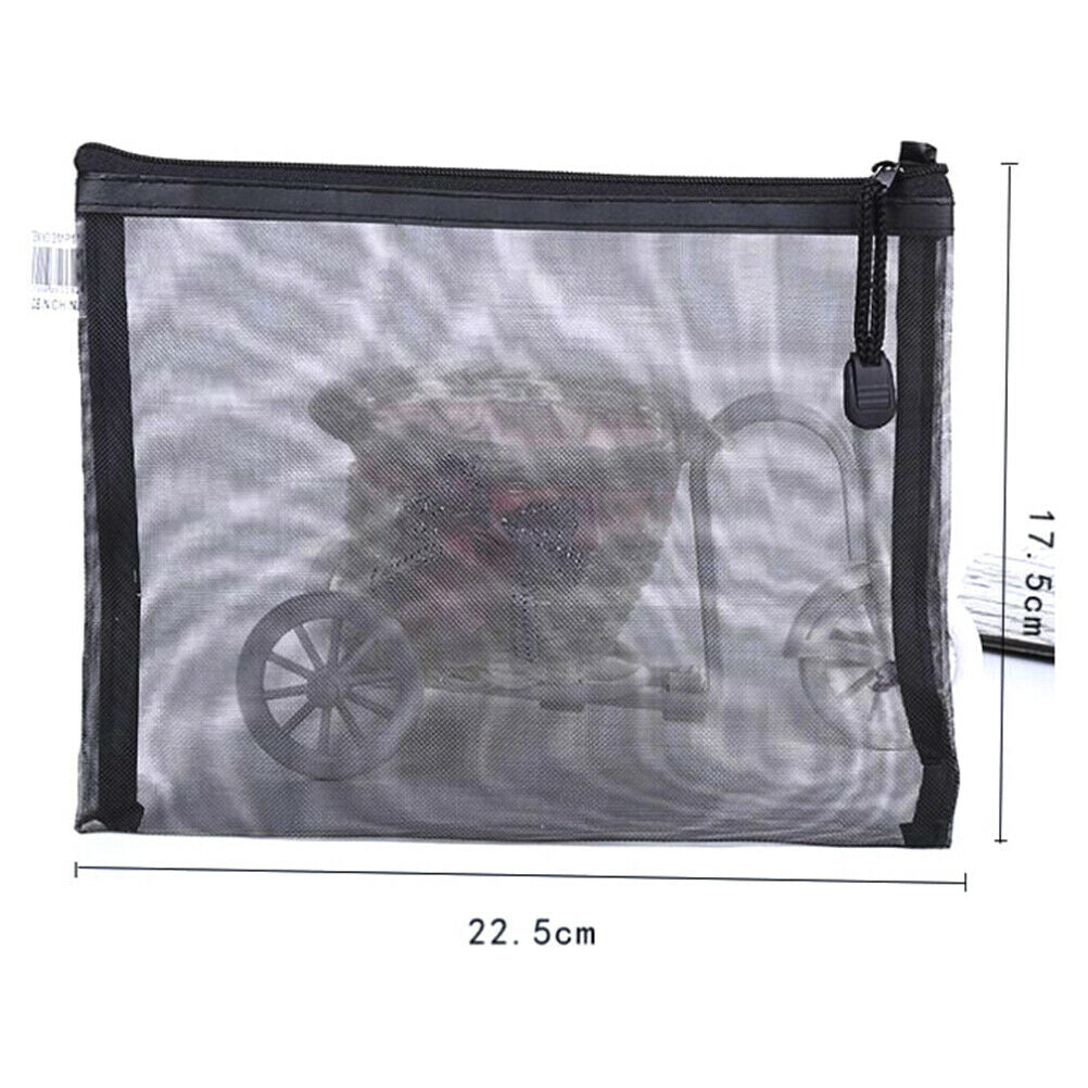 Travel Cosmetic Bag Zipper Makeup Case Organizer Storage Beauty Wash Kit .l8