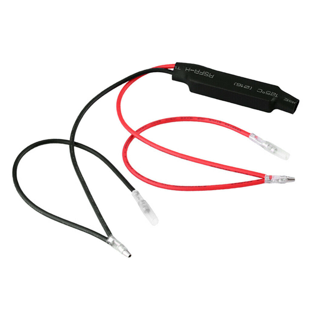 Motorcycle LED Turn Signal Indicator Flasher Relay Fix Fast Blinker 10W