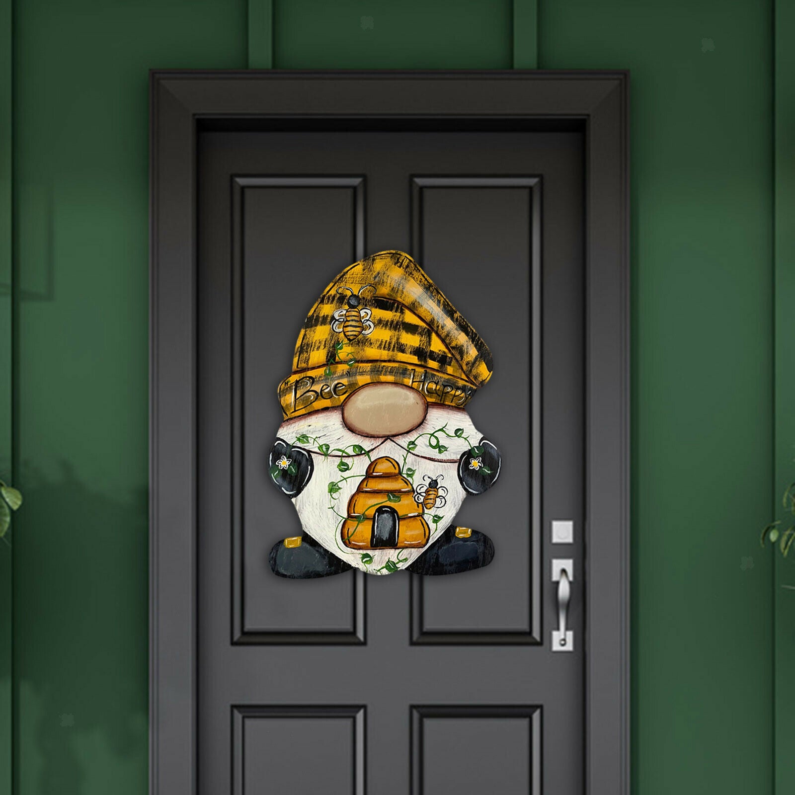 Acrylic Decorative Door Sign Gnome Sign Home Outdoor Garden Decoration