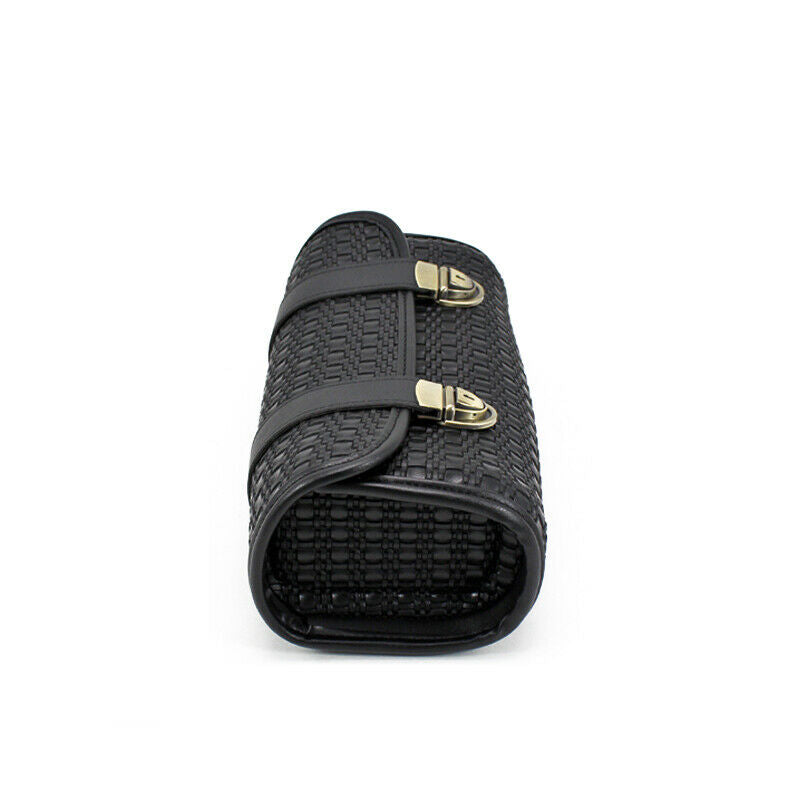 Motorcycle Handlebar Bag Fork Tool Bag Black for Dirt Bike Sissybar Storage Bag