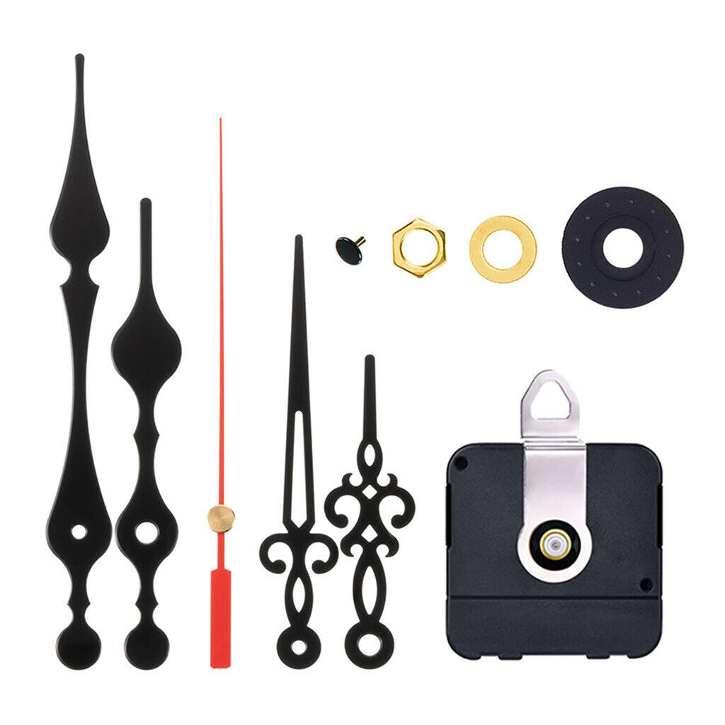 1Set Aluminum Quartz Wall Clock Movement Clock Repair Mechanism Wall Home