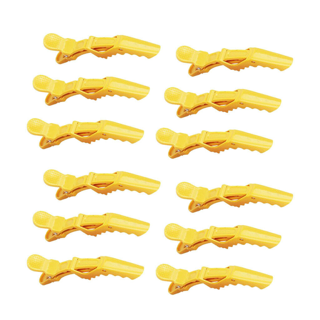 12 Pieces Extra Large Hair Sectioning Clip Thick Hair Alligator Clips Makeup