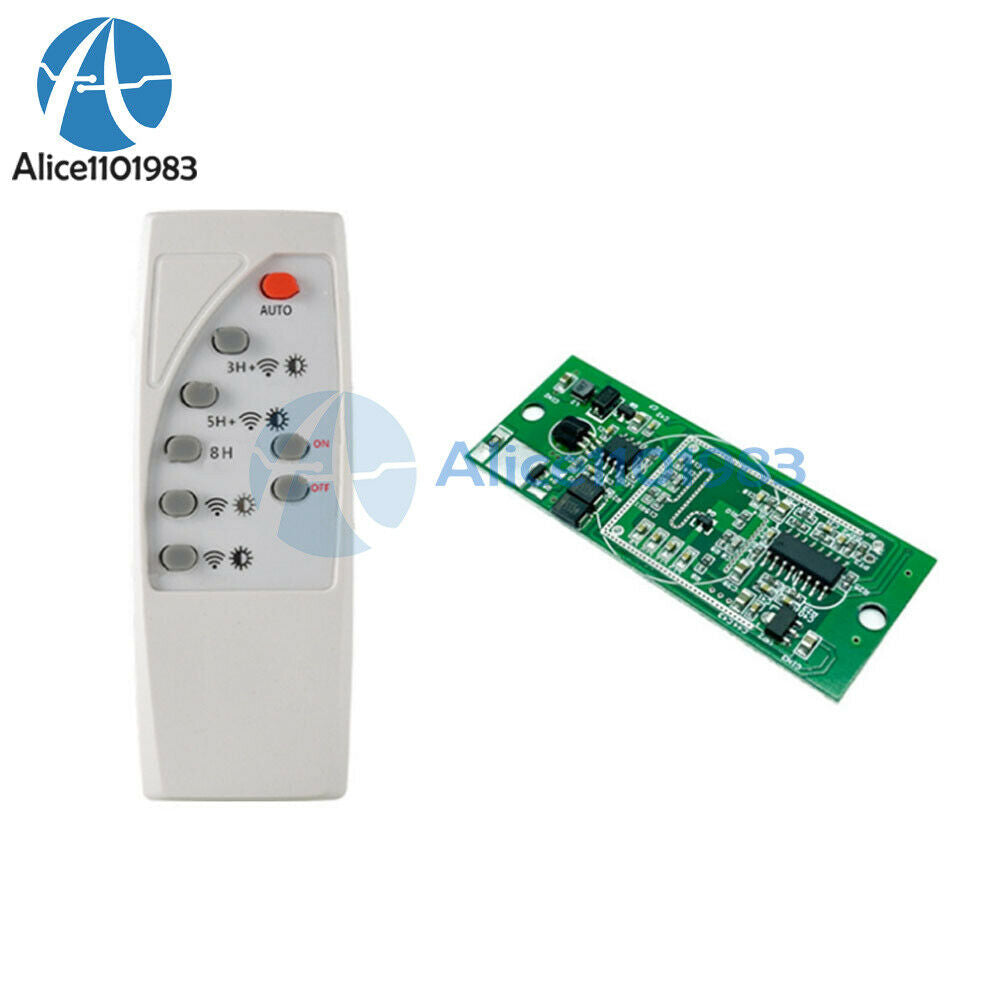 Microwave Radar Body Induction Solar light controller 3.7V 7.4V Circuit Board