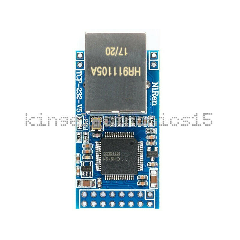 1PCS CH9121 Serial Port To Ethernet Single Chip Microcomputer Networking Module