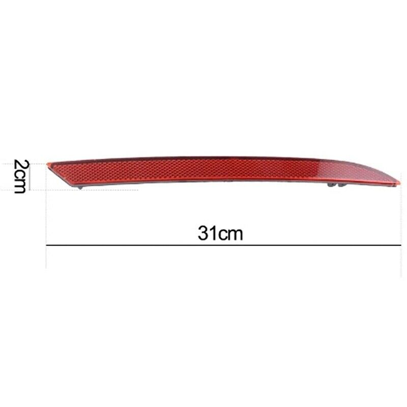 Car Styling Rear Bumper Reflector Car Accessories for Ford Mustang 2018+ L9X2X2