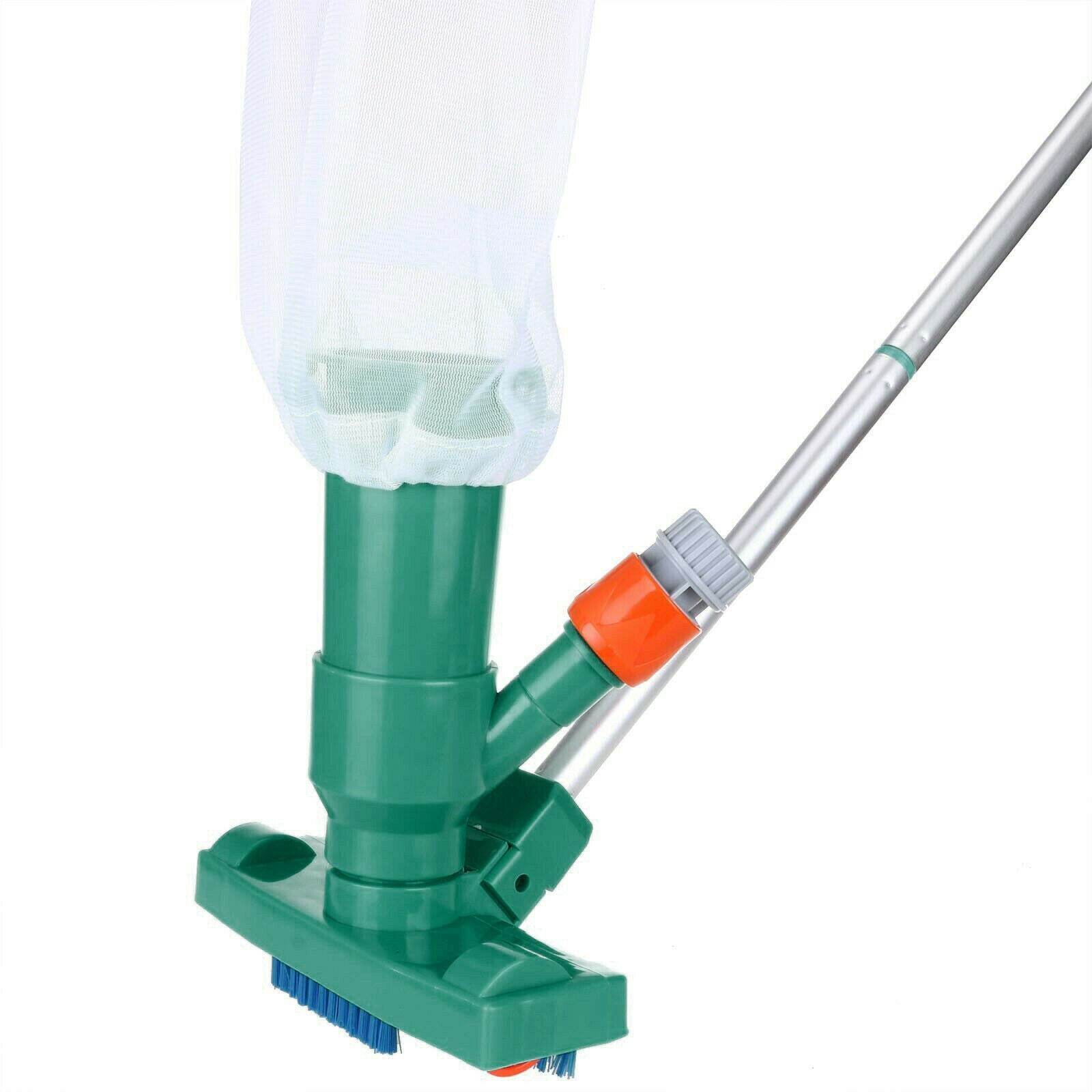 Pool Vacuum Cleaning Kit w/Brush 5 Section Pole for Pools Spas US Joint