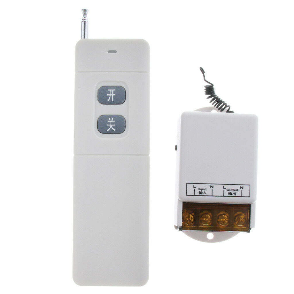 Wireless Remote Control Switch 110-220V 433MHZ controller for motor