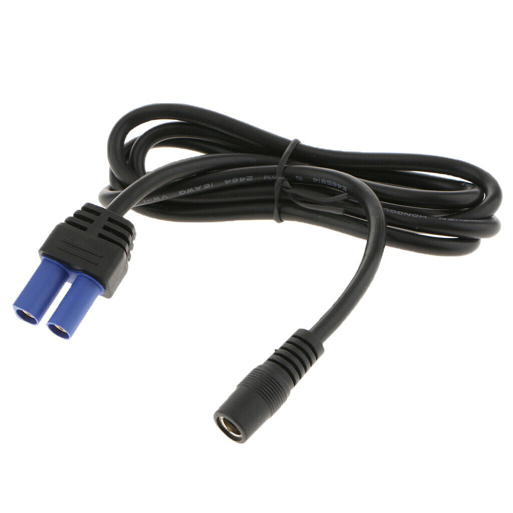 13A EC5 to DC 5.5mm x 2.1mm Coax Cable Car Jump Starter Emergency Power Adapters