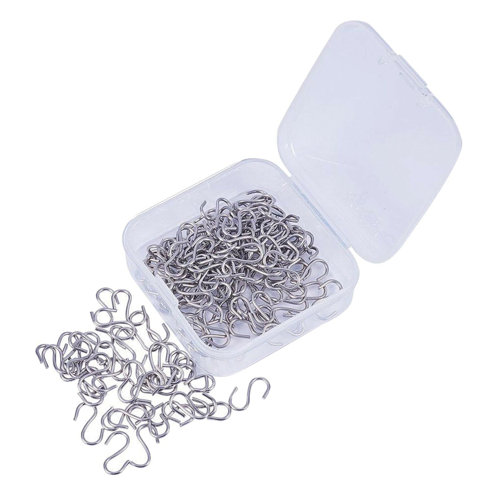 150Pcs  S Hook Clasp Jewelry Findings DIY Bracelet Necklace Craft Making