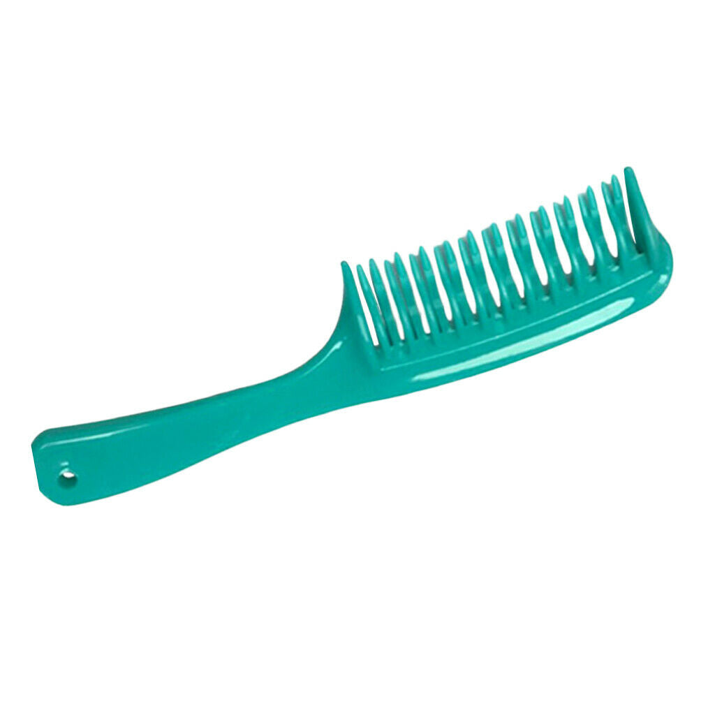 2PCS Curved Tooth Detangling Comb Hair Detangler Brush  for Wet Curly Hair