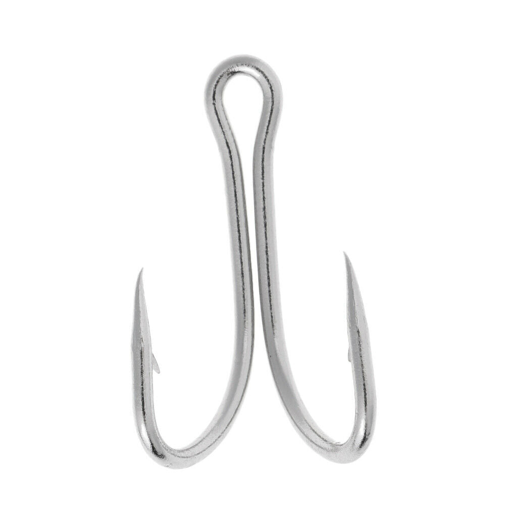 10pcs High carbon steel Strong Dual Fishing hooks, Frog Toad   Hook 28-#