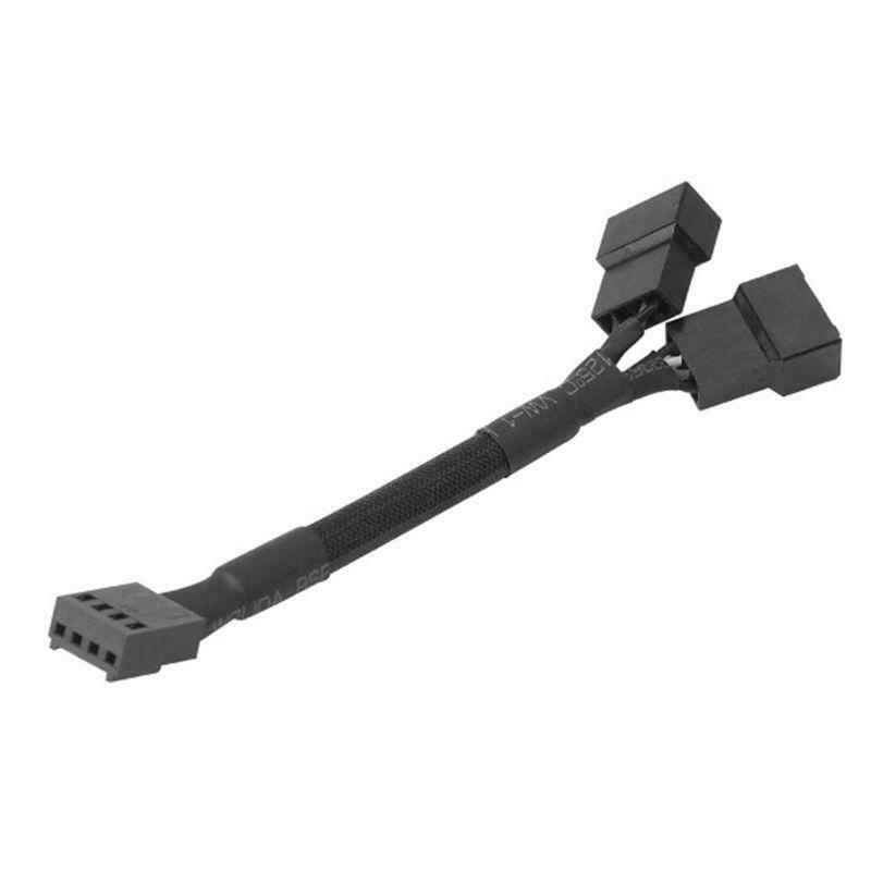 CB-Y4P 4Pin PWM Y Splitter Fan Cable 1x4pin to 2x4pin Expansion Cable Adapter