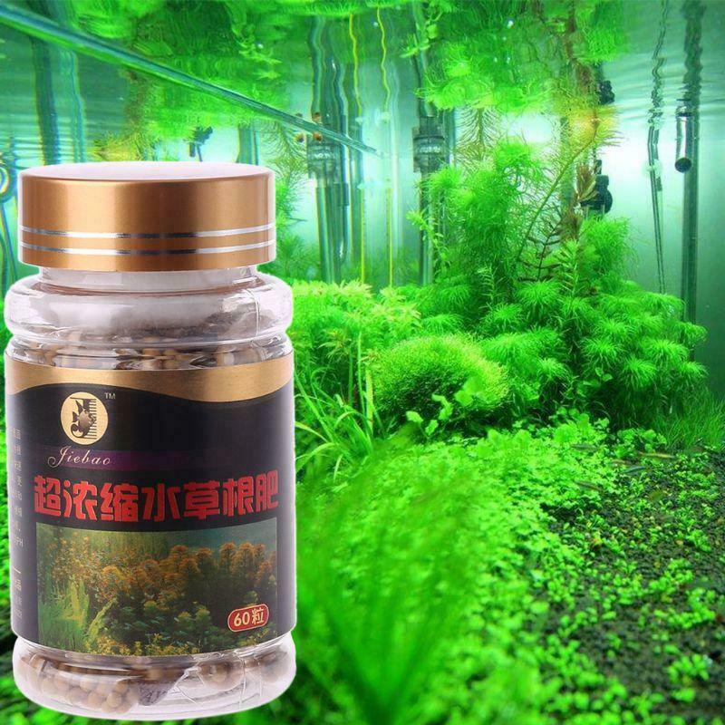 60pcs Aquarium Water Plant Root Fertilizer Nutrition Aquatic Fish Tank