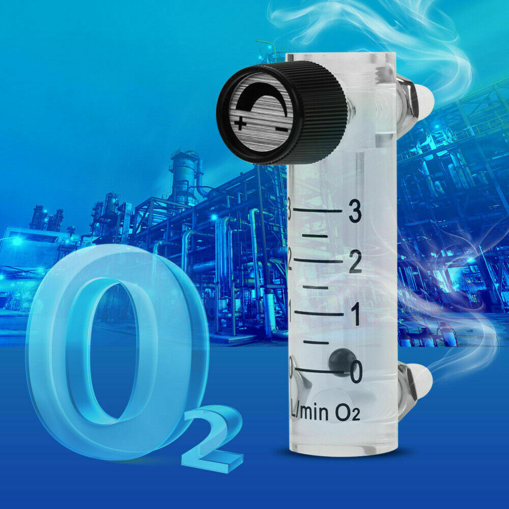 Oxygen flow meter with control valve for Oxygen conectrator LZQ-2 ,0-3LPM