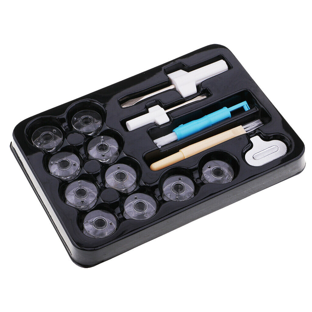 Sewing Machines  Threader Screwdriver Bobbins And Storage Box for DIY