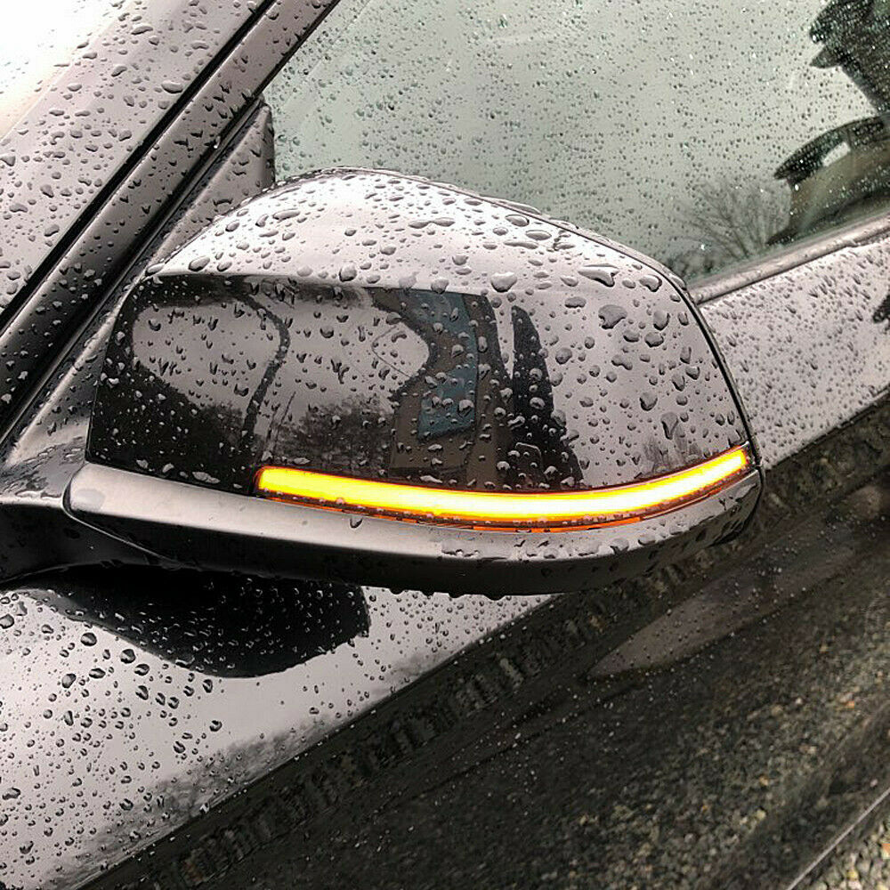 LED Dynamic Turn Signal Side Mirror Sequential Light Lamp For BMW 1 2 3 4 Series