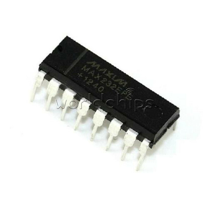 5Pcs MAX232 RS232 IC 232 DRIVER RECEIVER TTL Converter Best