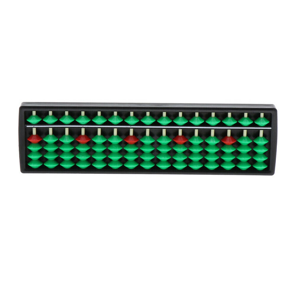 Kids Plastic Abacus Beads Arithmetic Soroban Calculating Tool, Train Counting