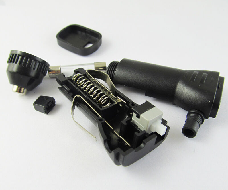 1pc New Car Plastic Power Cigarette Plug Charger with ON / OFF Switch DIY