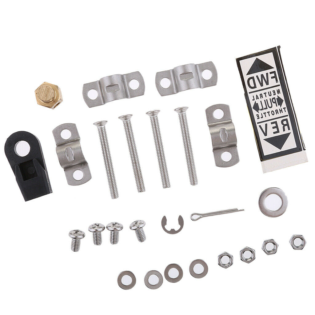 Components Boats single lever marine engine throttle