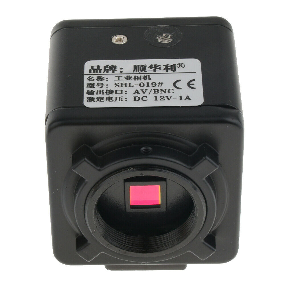 1200TVL 1/3 HD Industrial Digital CCD Microscope Camera BNC/AV Color Video