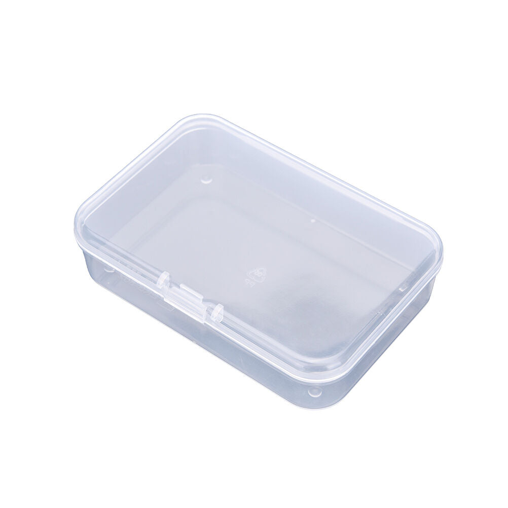 Clear Plastic Transparent With Lid Storage Box Collection Container Cas.l8