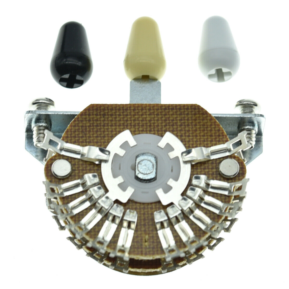 Guitar 5-Way Super Switch Pickup Selector Switch for Strat/Tele with 3 Tips