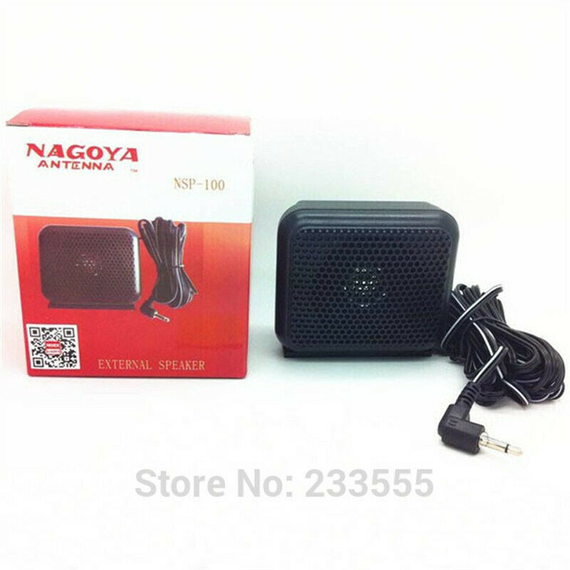 NSP-100 External Speaker for Ham Radio Walkie Talkie FT-1900R FT-1907R FT-7800R