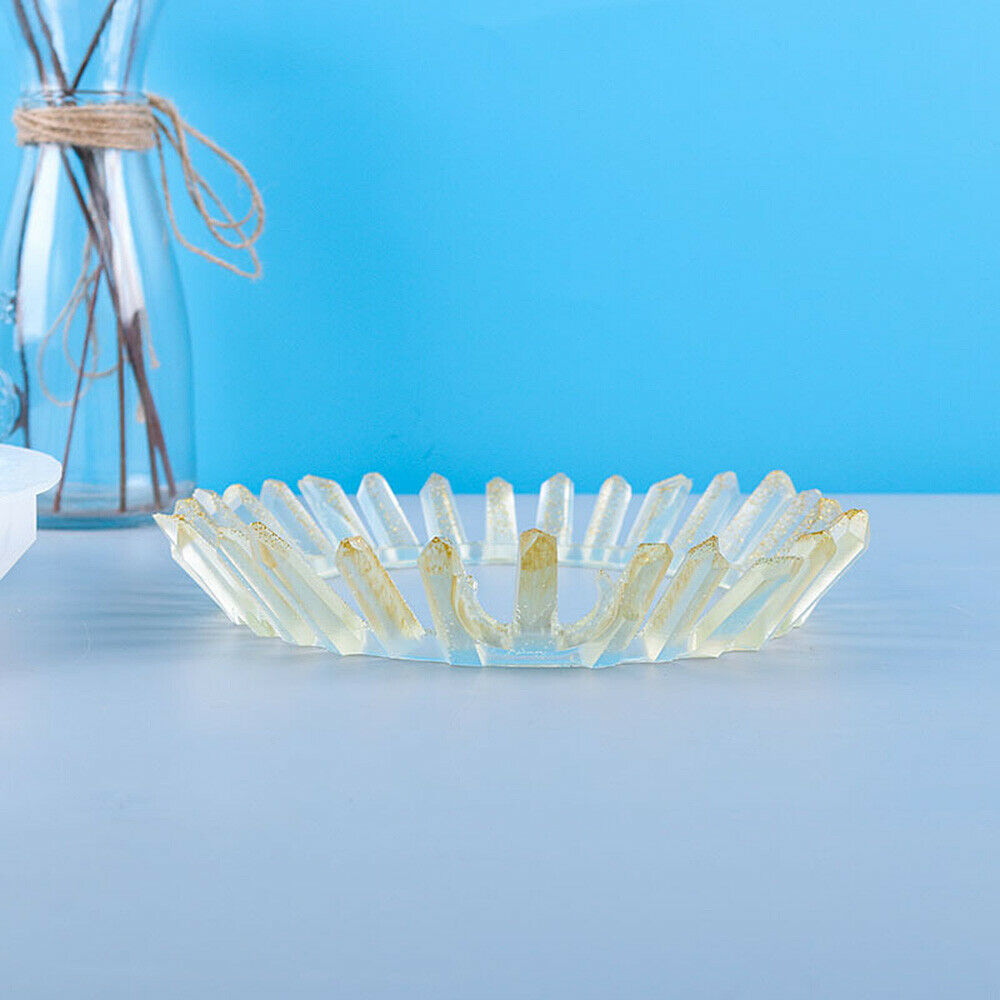DIY Crystal Crown Silicone Mold Jewelry Hair Accessories Epoxy Casting Crafts