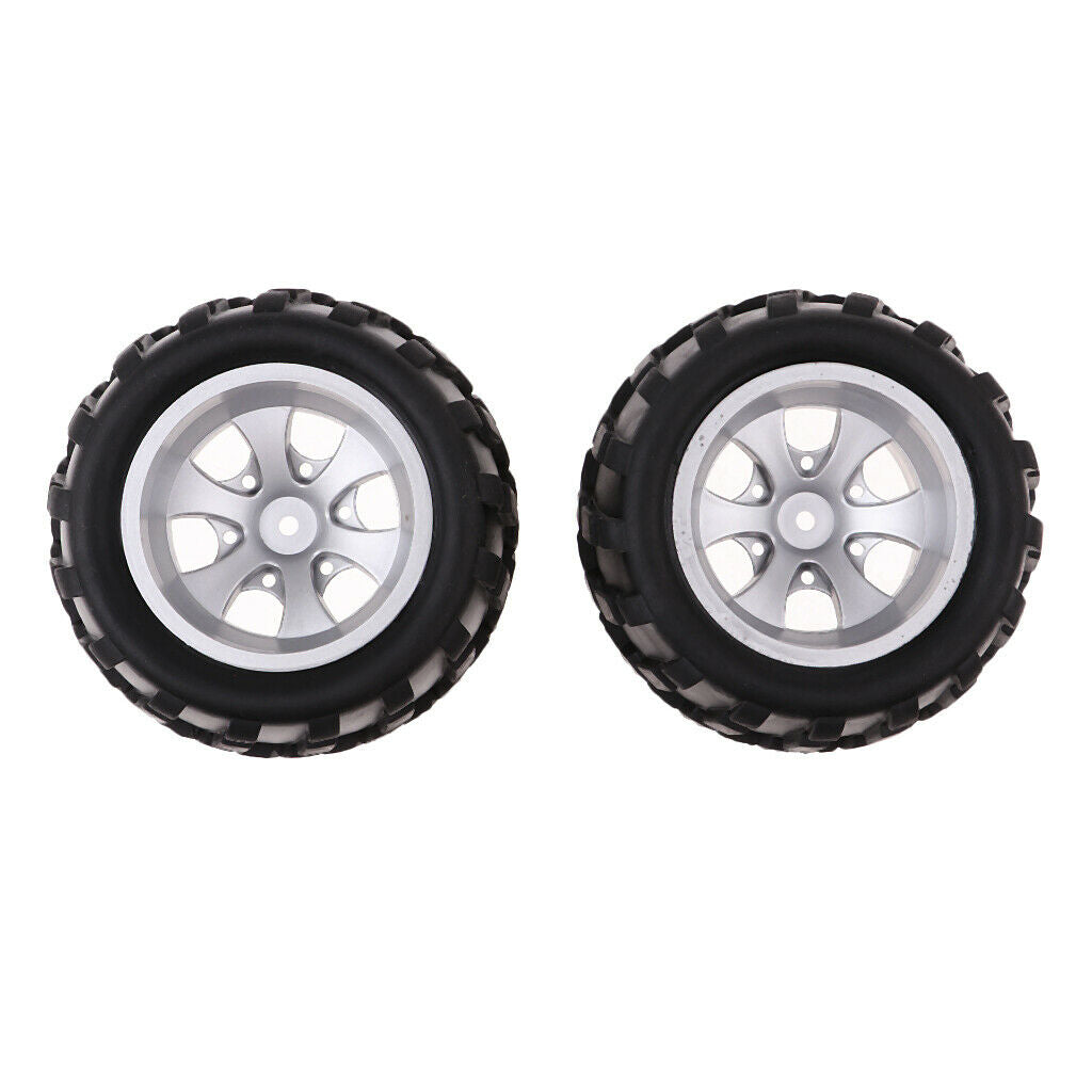 2pcs 2.5" Right Wheel and Tires for 1:18 Wltoys A979-B RC Cars Trucks Parts